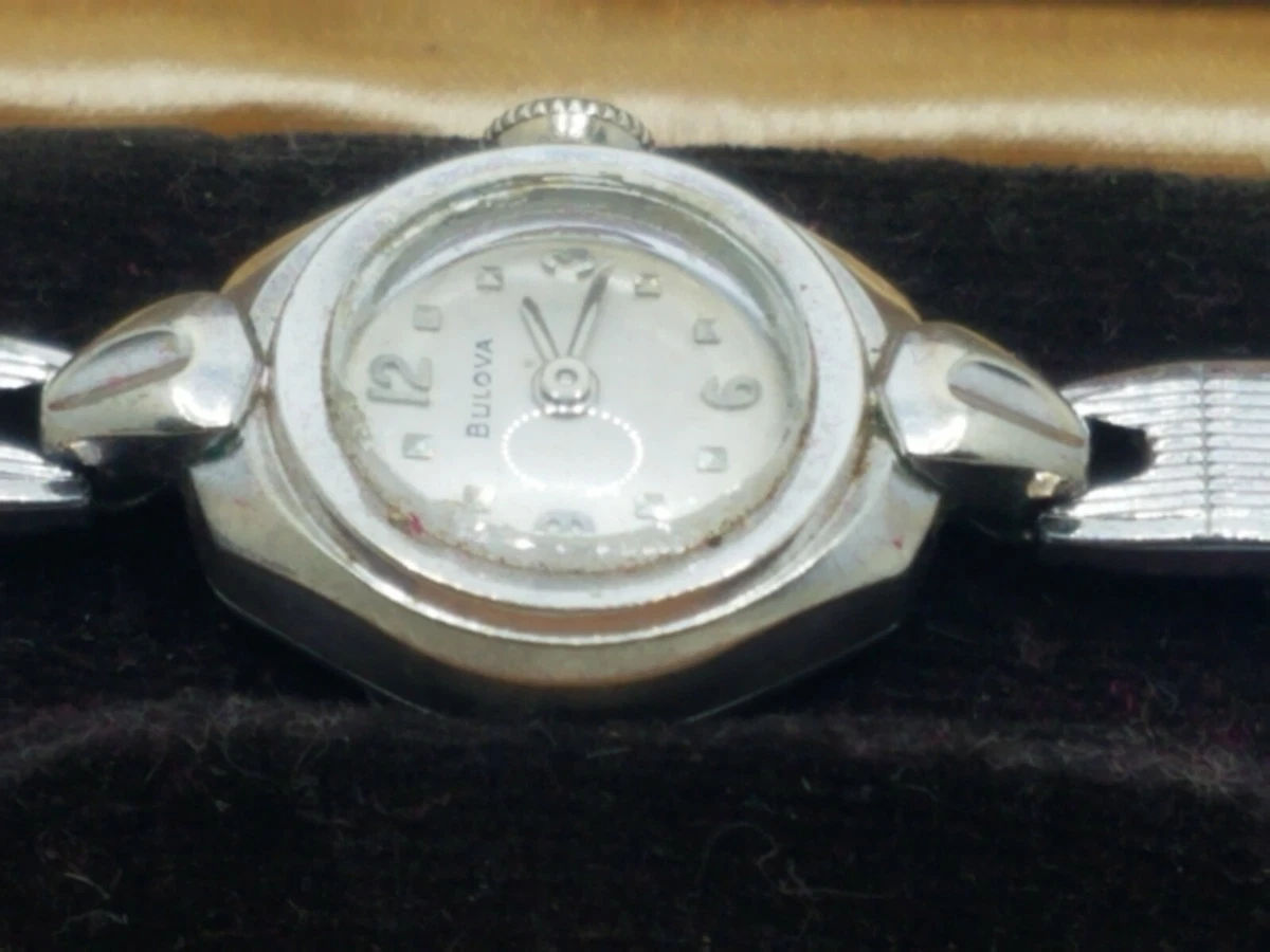 WATCH Bulova L7 Vintage T250041 Ladies Watch Footed Case Fifth