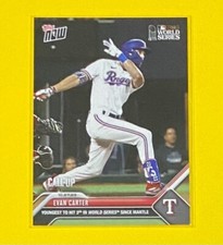 2023 Topps Now Texas Rangers World Series Champions Cards Checklist 6