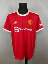 MANCHESTER UNITED 2021 2022 HOME SHIRT FOOTBALL SOCCER ADIDAS H31447 MEN SIZE XL