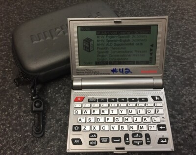 Franklin Electronics BES-2150 Merriam-Webster Spanish English Transl