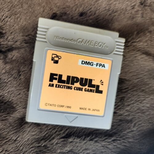 GameBoy Game Boy FLIPULL An Exciting Cube Game DMG-FPA Nintendo Japanese Version - Photo 1/2