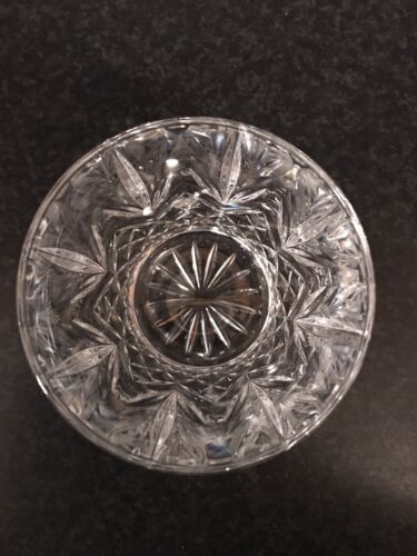 2 Large Crystal Tumbler Glasses New Heavy Items - Picture 6 of 9