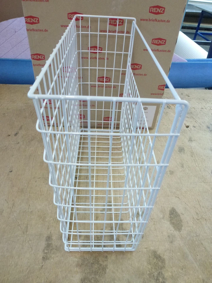 Renz Postkorb, 13028, RAL 9016, 400x350x150 mm - Bild 2 von 3