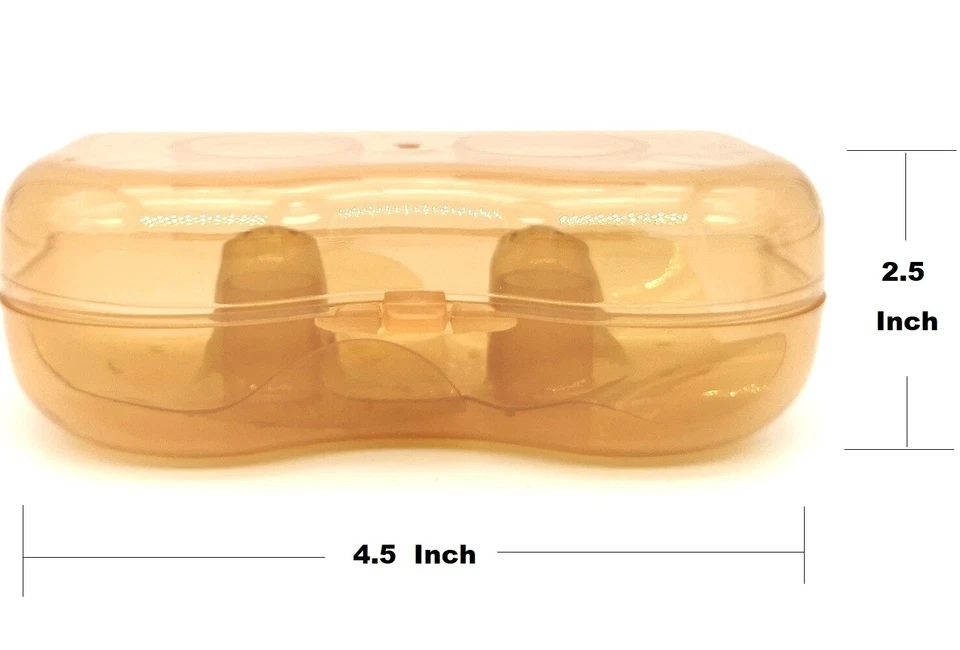 Защитный силиконовый чехол для сосков грудного вскармливания 1 пара - Изображение 3 из 4