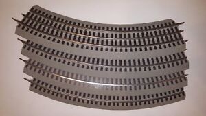 Lionel O36 FasTrack O Gauge Train Track ADD ON Standard Curved 4 Pieces 6-12015