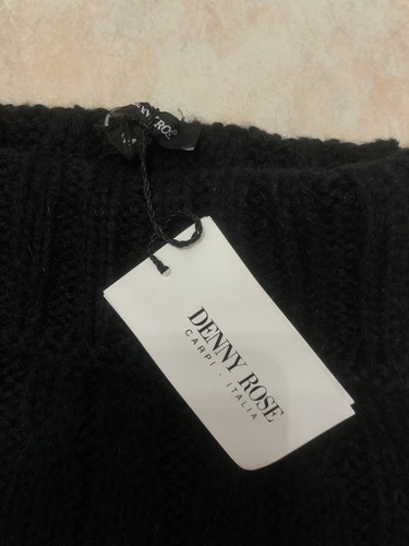 DENNY ROSE Maglione smanicato nero Tg M - NUOVO - Foto 6 di 9