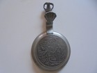 Alter Zinndeckel für Bierkrug, Durchmesser ca. 7,5 cm