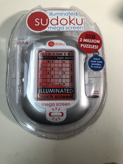 Sudoku Mega Screen LCD Games For Sale Online EBay
