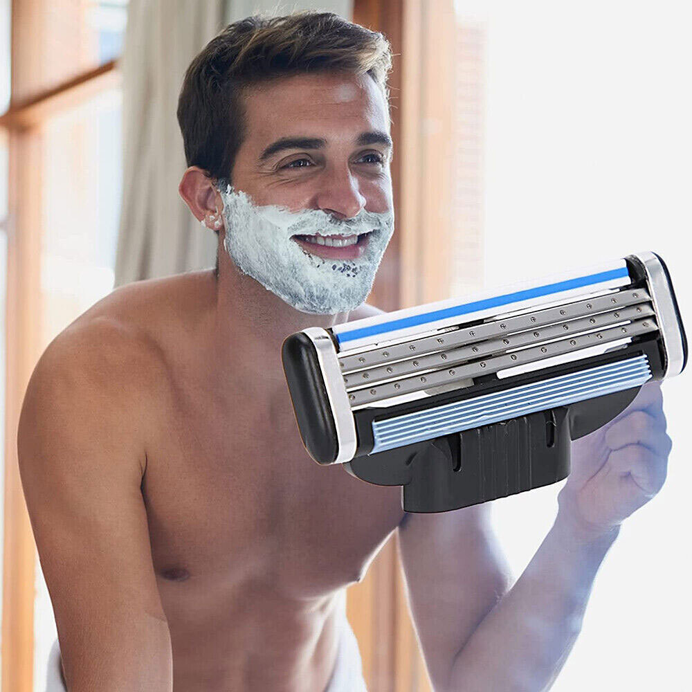 16PCS for Gillette Mach 3 Manual Razor Blades Replacement Refills UK