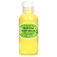 4 Oz Premium Pure Organic Cold Pressed Best  Fresh Moringa Oil Multi Purpose