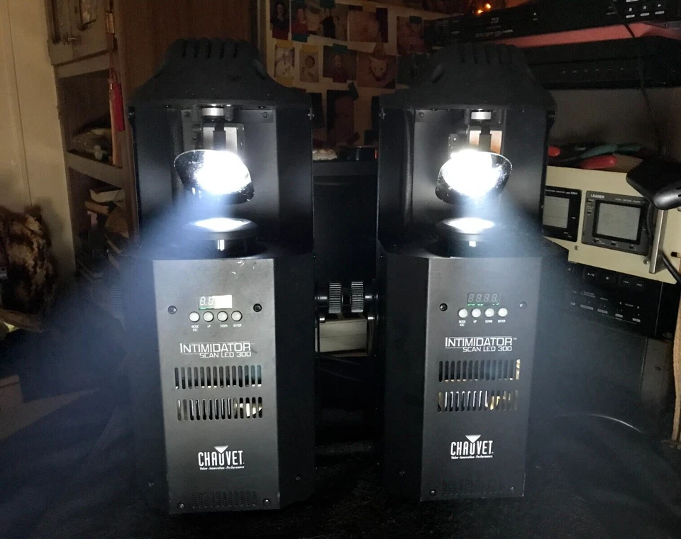 2-CHAUVET PROFESSIONAL INTIMIDATOR LED 300 GREAT WORKING CONDITION. FULLY TESTED - Image 3 of 4