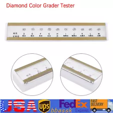 GIA Master Set 10CT Diamond Color Grading Grader Color Tester D-M Color 10 Color
