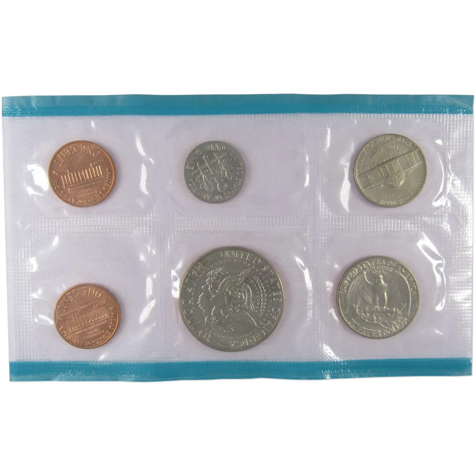 1971 Uncirculated Coin Set U.S Mint Original Government Packaging OGP - Image 3 of 4