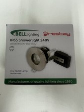 Bell Firesafe Satin Nickel Downlight 10651 Shower light IP65 240v