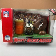 NFL Mighty Helmet Racers RC Micro Helmet New York Jets 49MHz   Rare Complete