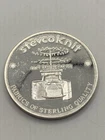1978 Engelhard Stevcoknit Stevcowovens 1 OZ. .999 Silver Round Fabrics
