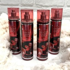 Bath Body Works Winter Candy Apple Fine Body Mist Fragrance Spray 8oz 4pck New
