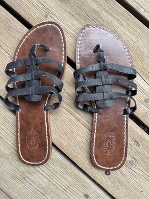 AE American Eagle Flip Flops Zehentrenner schwarz Gr. 10  - 42