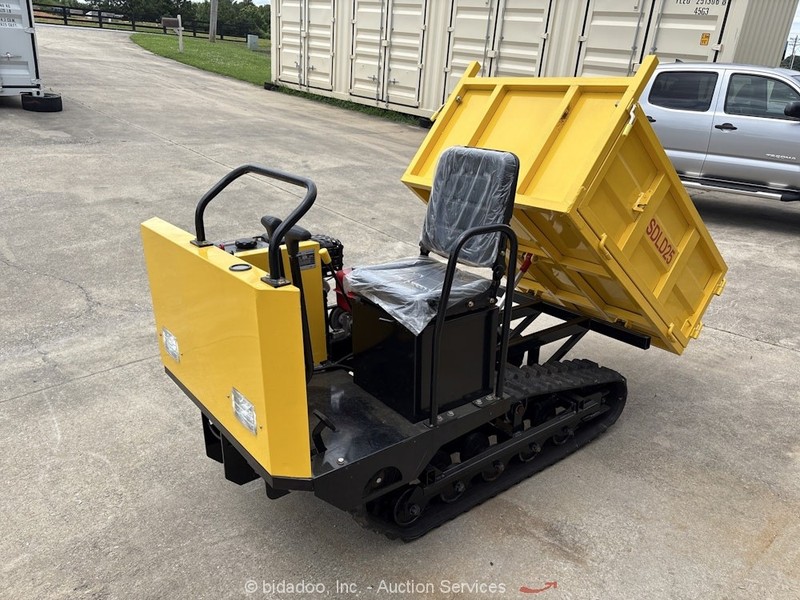 2025 SDLANCH SDLD25 Ride On Crawler Mini Hydraulic Dump Truck bidadoo -New