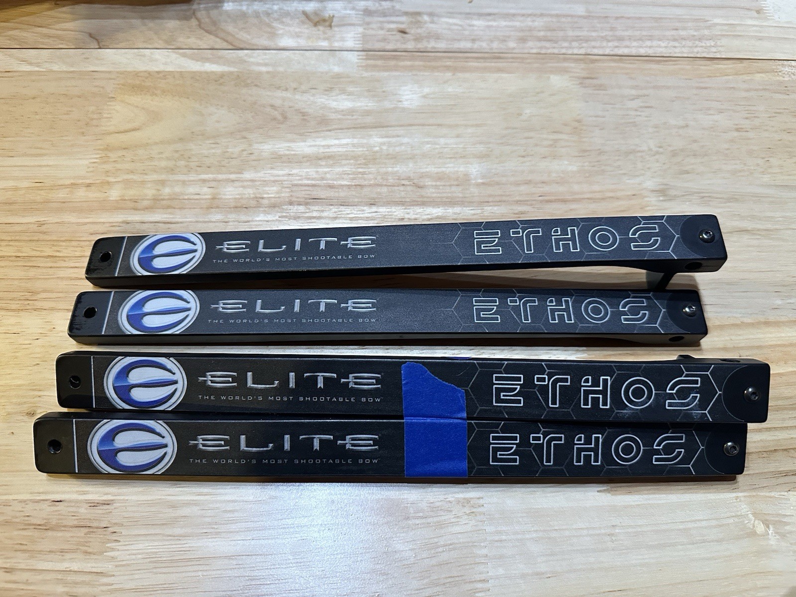 Elite Ethos 70lb Bow Limbs in mint condition