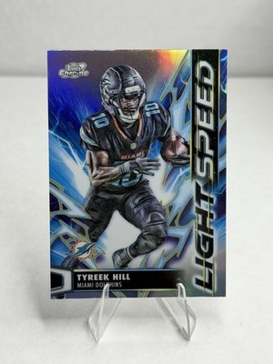 2025 Topps Chrome Cosmic #LS-30 Tyreek Hill Light Speed