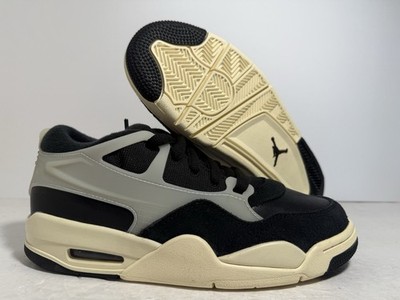 Nike Air Jordan 4 RM Black Sail Casual Sneakers FQ7939 006 NEW Men