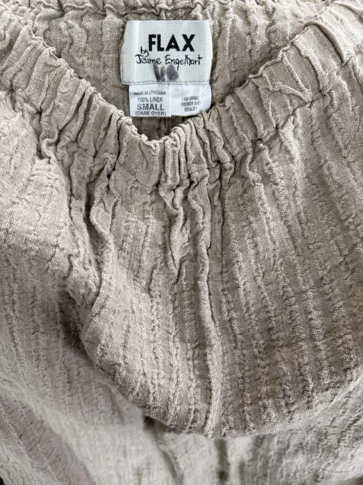 JEANNE ENGELHART FLAX LINEN SKIRT SMALL
Opens in a new window or tab