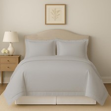 Duvet Cover Set Oversized King Plus 120x128 Inch 100 Cotton Soft and Breatha...