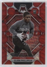 2023 Panini Mosaic Rookies Red Wave Prizm 6/9 Clark Phillips III #301 15r3