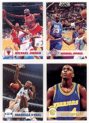 1993-94 Hoops Complete Set #1-421 (Chris Webber & Anfernee Hardaway RCs) NM/MT+