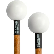 Timber Drum Co. T2HP, MADE IN U.S.A. Pair of Hard Polymer Mallets for Energy