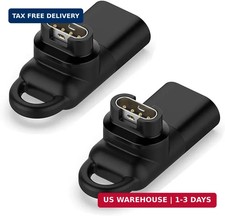 Charger Adapter for Garmin Watch, 2Pack USB-C Charging Cable Adapt for Venu 4 3