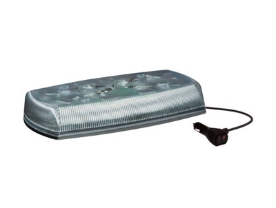 ECCO Reflex 5580 15 LED Minibar Clear Lens w/ Amber LEDs Magnet Mount