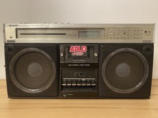 Sharp GF 9595 H Ghettoblaster Bombox Radio Recorder Kassettenrecorder