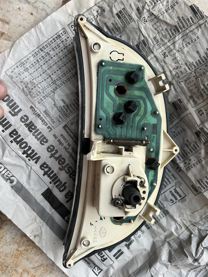 STRUMENTAZIONE CONTACHILOMETRI PER ZIP SP MK1 1996 1999 - Immagine 3 di 4