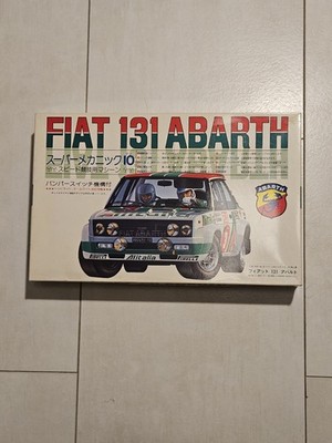 Fujimi Fiat 131 Abarth 1978 1/24 Kit No.SM26 + Motor Neu!