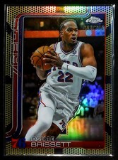 2025-26 Topps Chrome Oshae Brissett Yellow Basketball Refractor SN/275 #20
