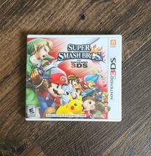 Original Case Instructions for Nintendo Super Smash Bros. 3DS