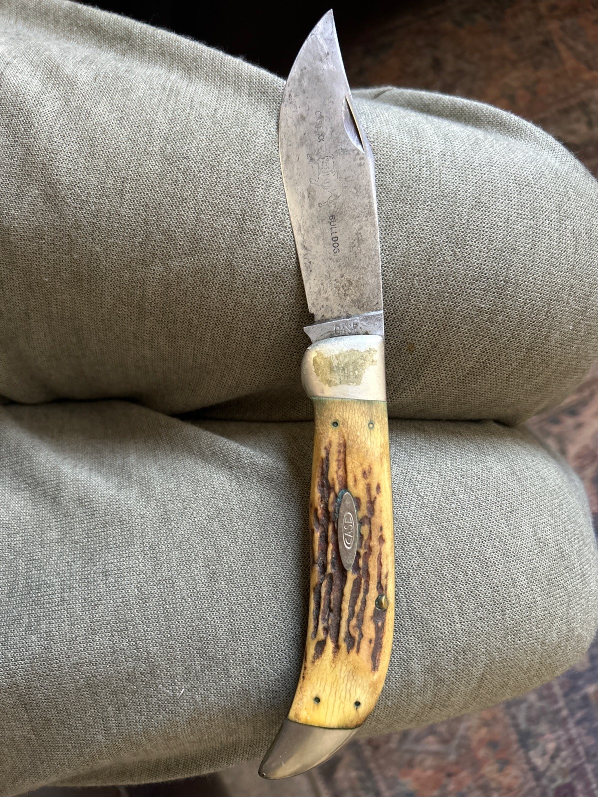 CASE XX 1940-1964 Bulldog Knife 5172 4 Dot Original Folding Knife