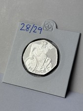 2011 Olympic Wheelchair Rugby 50p Coin Fifty Pence Circulated Condition London