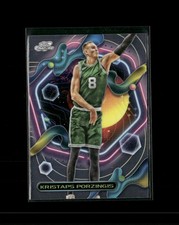 2023-24 Topps Chrome Cosmic #10 Kristaps Porzingis Boston Celtics