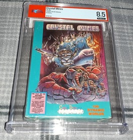 Crystal Mines (Nintendo NES) NEW Factory Sealed US Release PSA 8.5 Graded 
