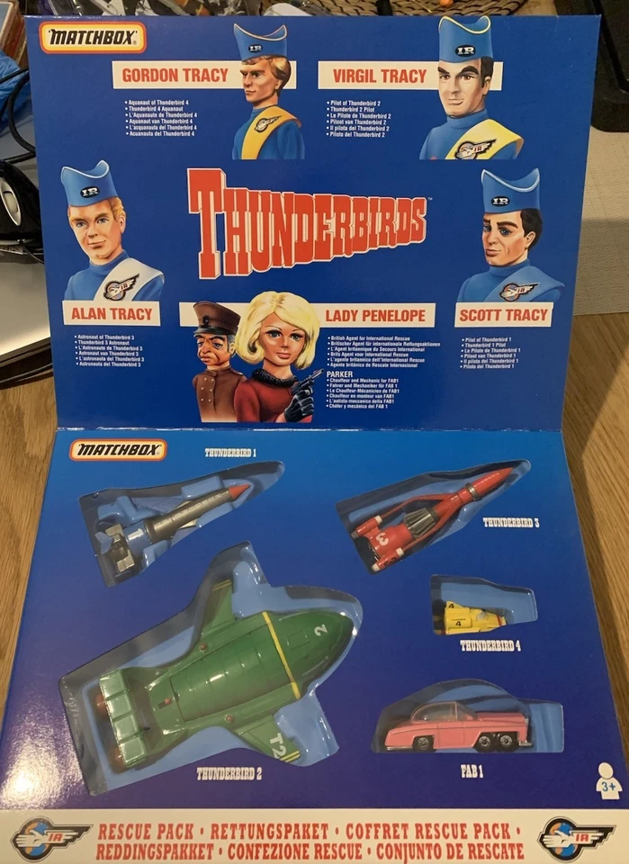 Matchbox Thunderbirds Rescue Pack , original verpackt - Bild 2 von 4