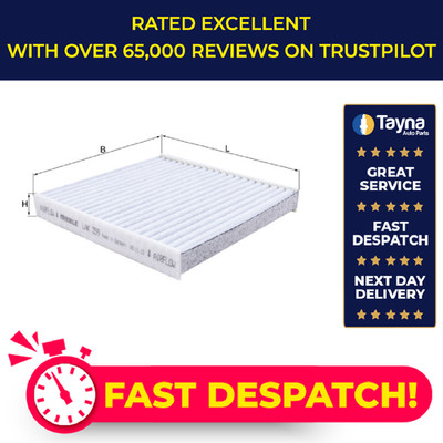 Pollen / Cabin Filter fits SUBARU JUSTY Mk4 1.0 2007 on 1KR-FE Mahle Quality New