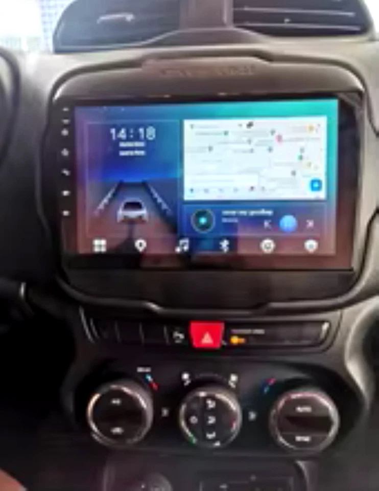 RADIO 2 DIN PER JEEP RENEGADE 2GB 32 GB NAVIGATORE GPS BLUETOOTH ANDROID WI-FI - Immagine 2 di 4