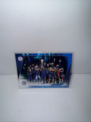2025 Topps Flagship Ucc UEFA Conference League Title Winners Chelsea Fc /150