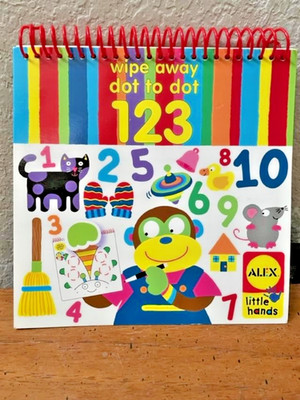 Alex Little Hands Wipe Away Dot To Dot, Free Shipping