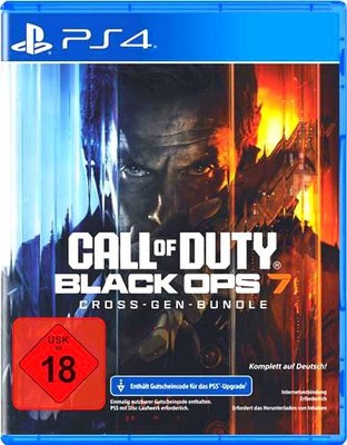 Call of Duty : Black Ops 7 - Cross-Gen - PS4 / PlayStation 4 - Neu & OVP - EU