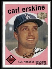 Carl Erskine - 2001 Topps Archives #109 - Los Angeles Dodgers