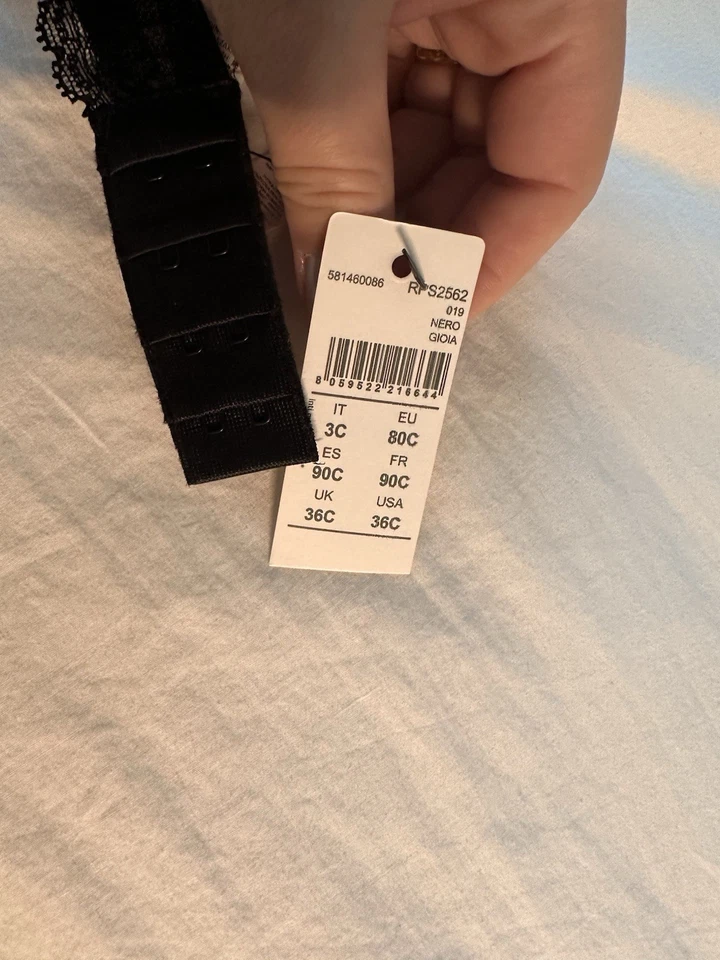 Sujetador push-up Intimissimi Gioia negro, talla 36-C Foto 4 de 4